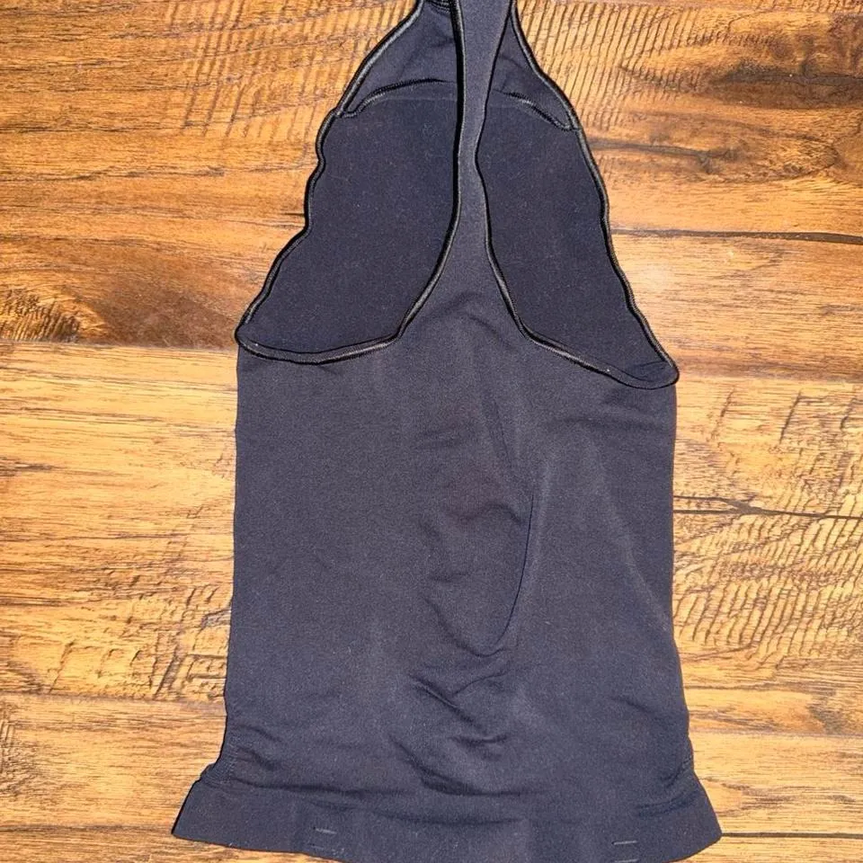 NWOT Skims Strapless Thong Bodysuit Size Medium Black - Image 3