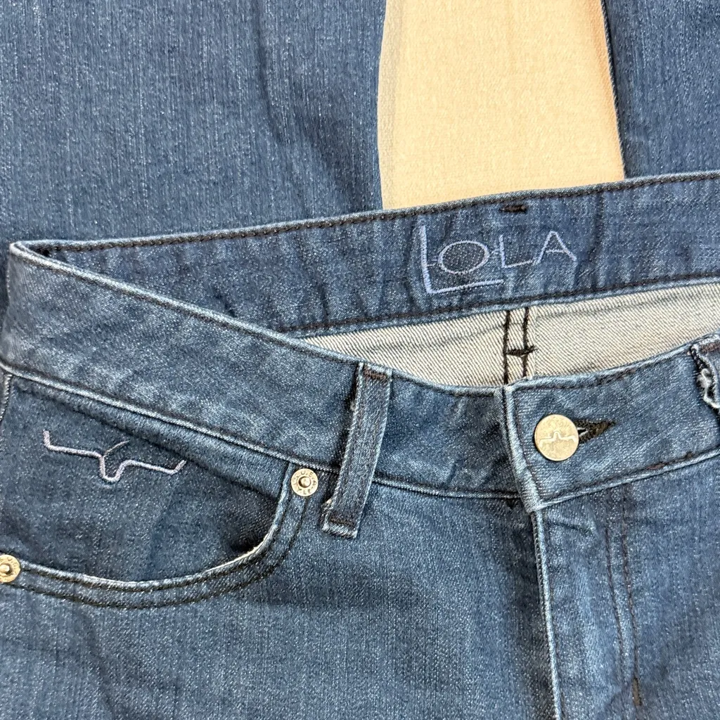 Kimes Ranch Women's Boot Cut Jeans - Dark Blue - Image 3