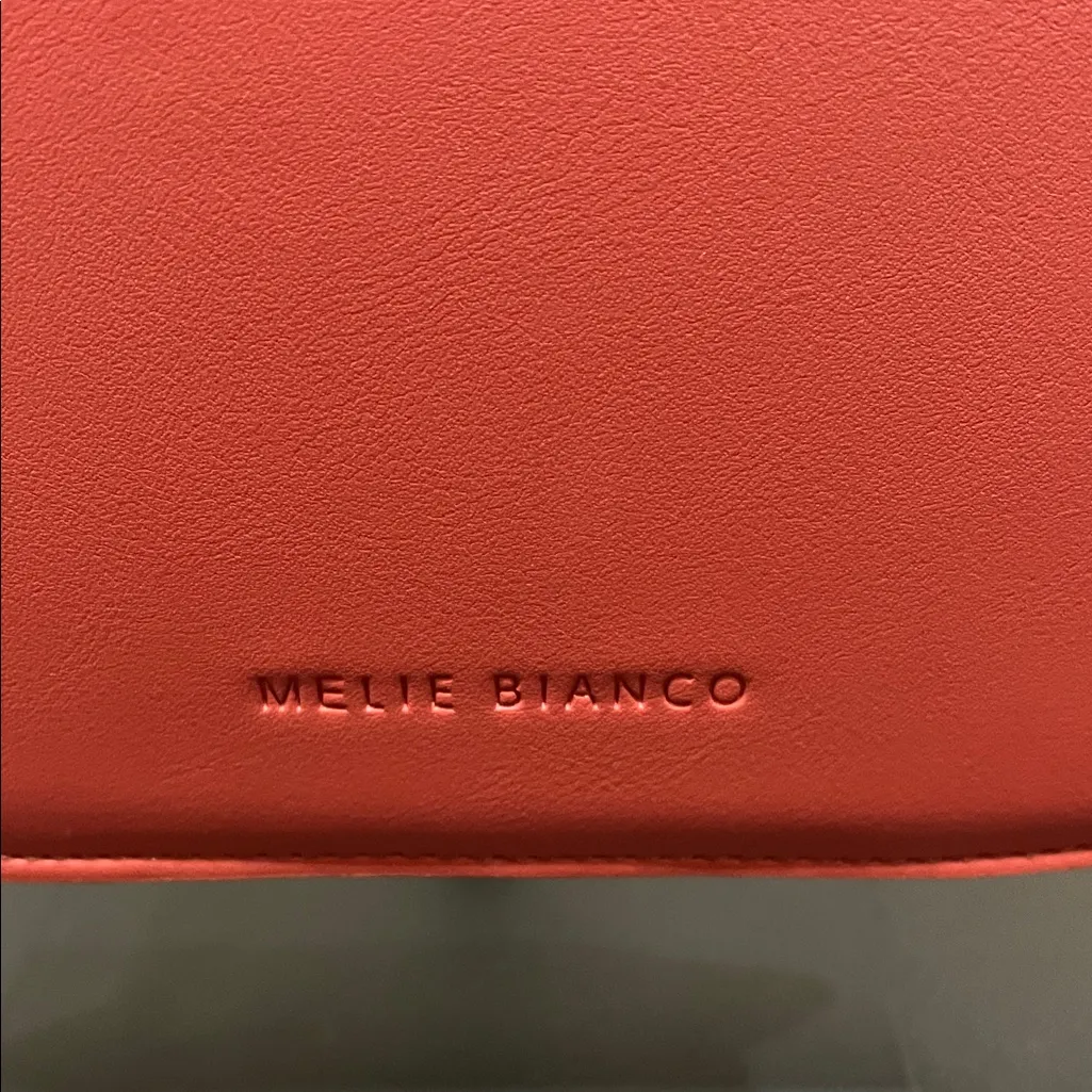 Melie Bianco | “Inez” ~ Red Shoulder Bag w/ Crossbody & Western Motif Scarf - Image 5