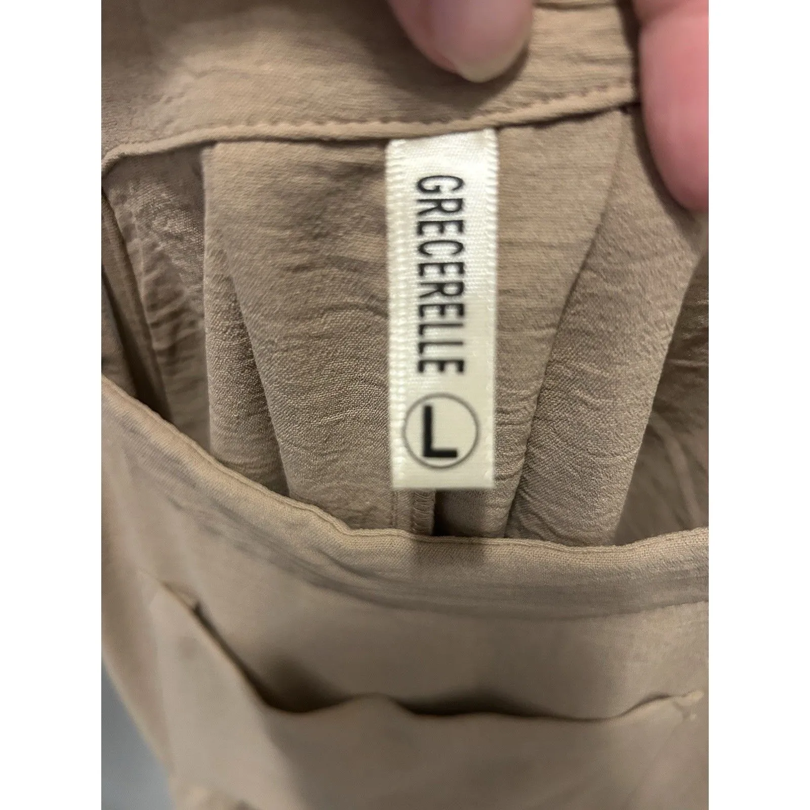 Lady Shorts Overalls Romper Sleeveless Jumpsuit Casual Loose Summer SZ Large - Image 2