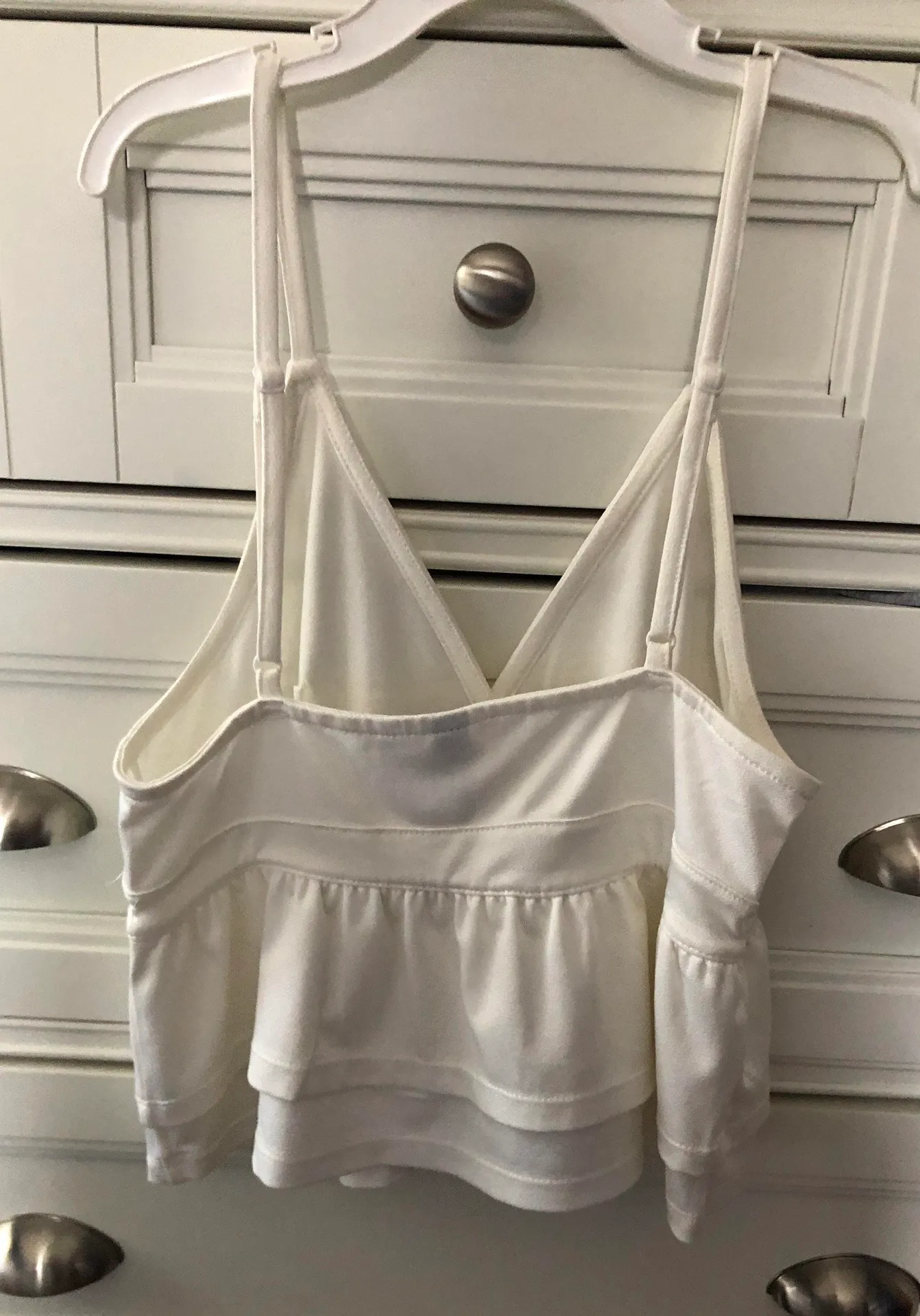 Divided white tank top  - Image 2