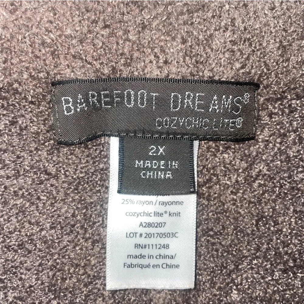 Barefoot Dreams CozyChic Lite Lounge Pants Flared Knit‎ Loungewear 2X - Image 6