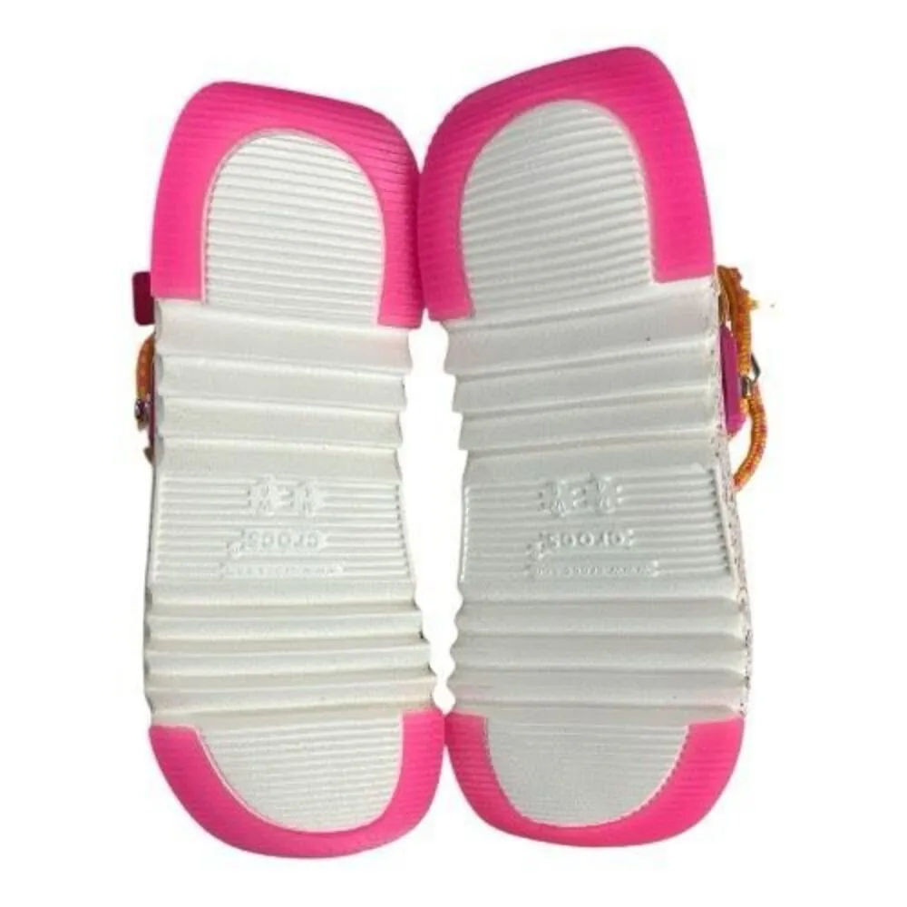 Crocs Hiker Xscape Festival Platform Sandals White Pink Women Size 6 Open Toe - Image 11