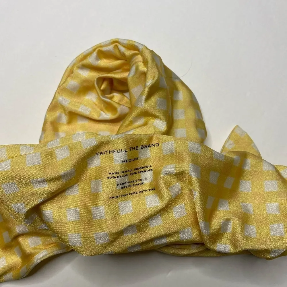 Faithfull the Brand Gingham Bikini Bottom - Image 4