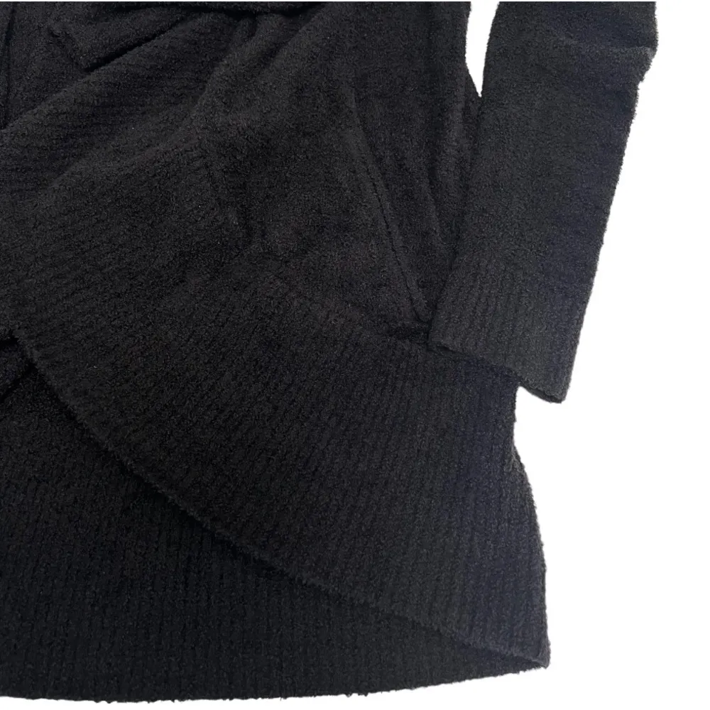 Barefoot Dreams Cozychic Lite Circle Cardi Sweater Cardigan Black Size XS - Image 8