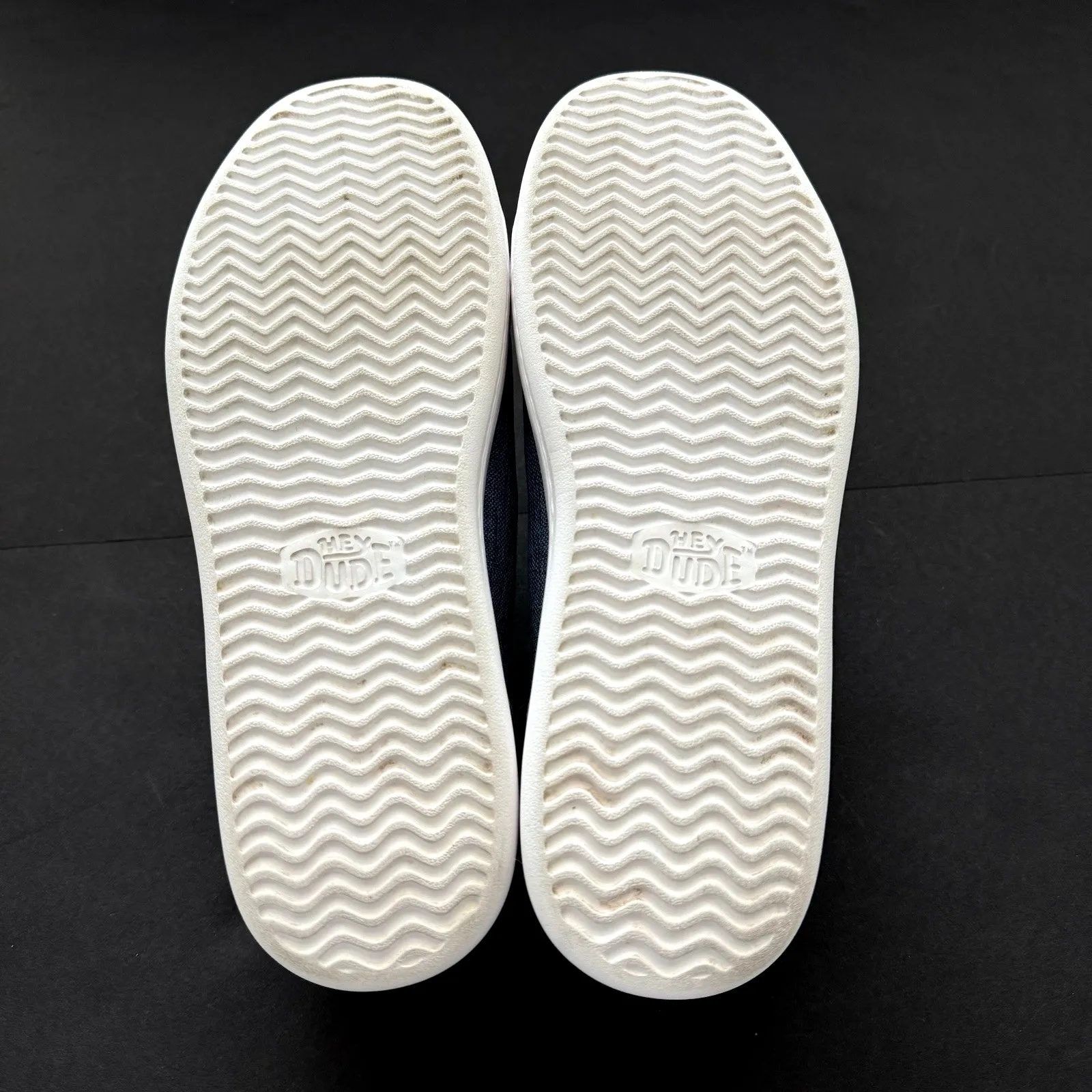 Hey Dude Linen Cody Craft Sneaker Shoe Women US 10 Slip On Casual Blue Western - Image 7