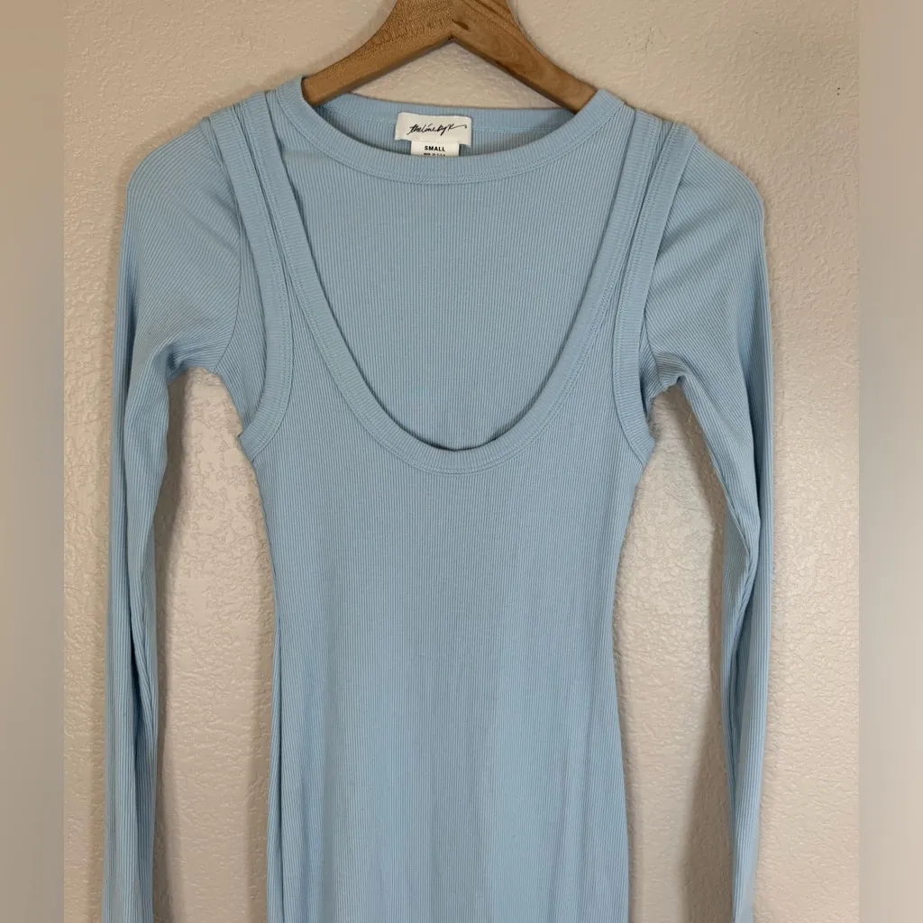 The Line By K Adbiel Dress in Powder Blue size Small Revolve - Image 10