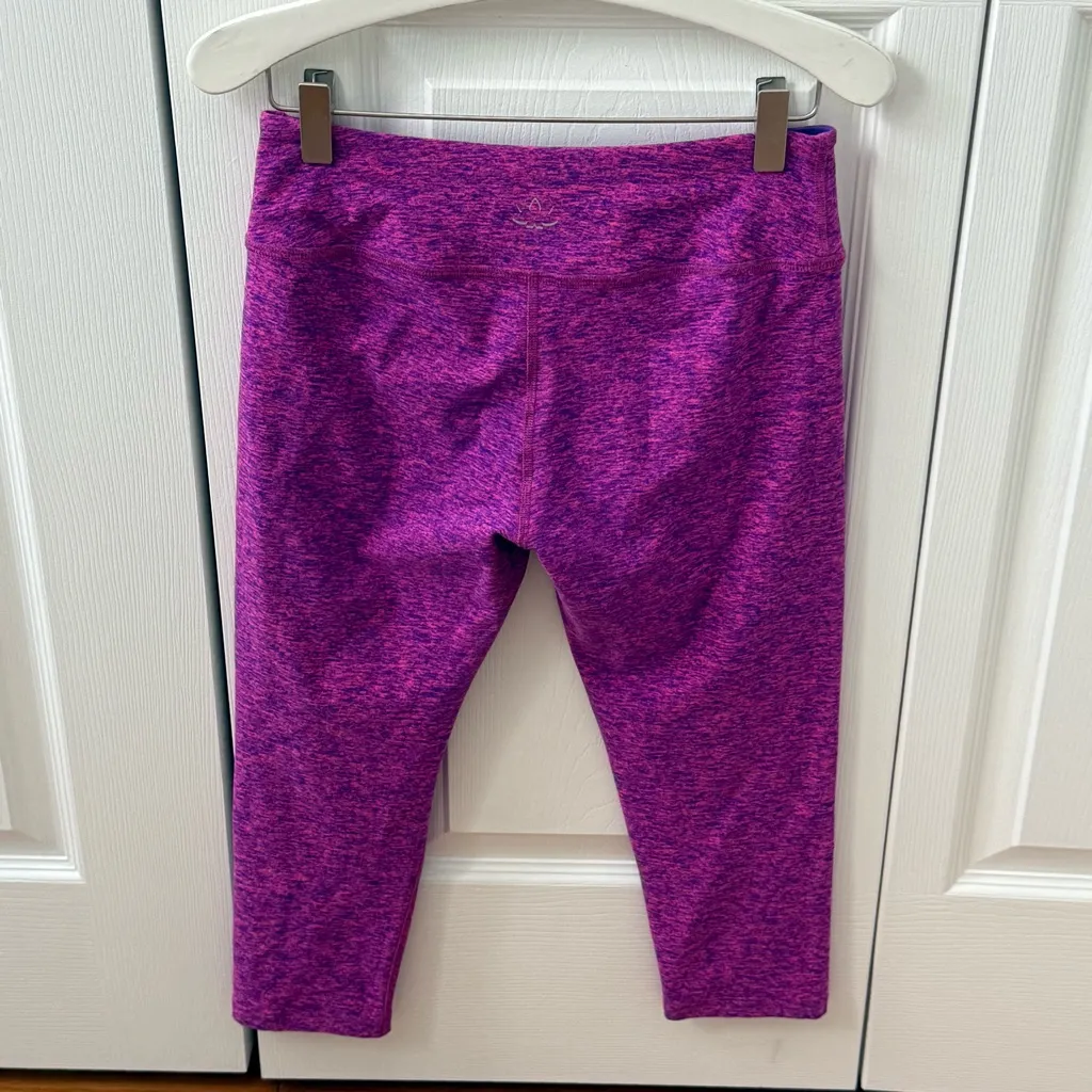 Beyond Yoga Spacedye Capri Legging Static Pink/Violet - Image 4