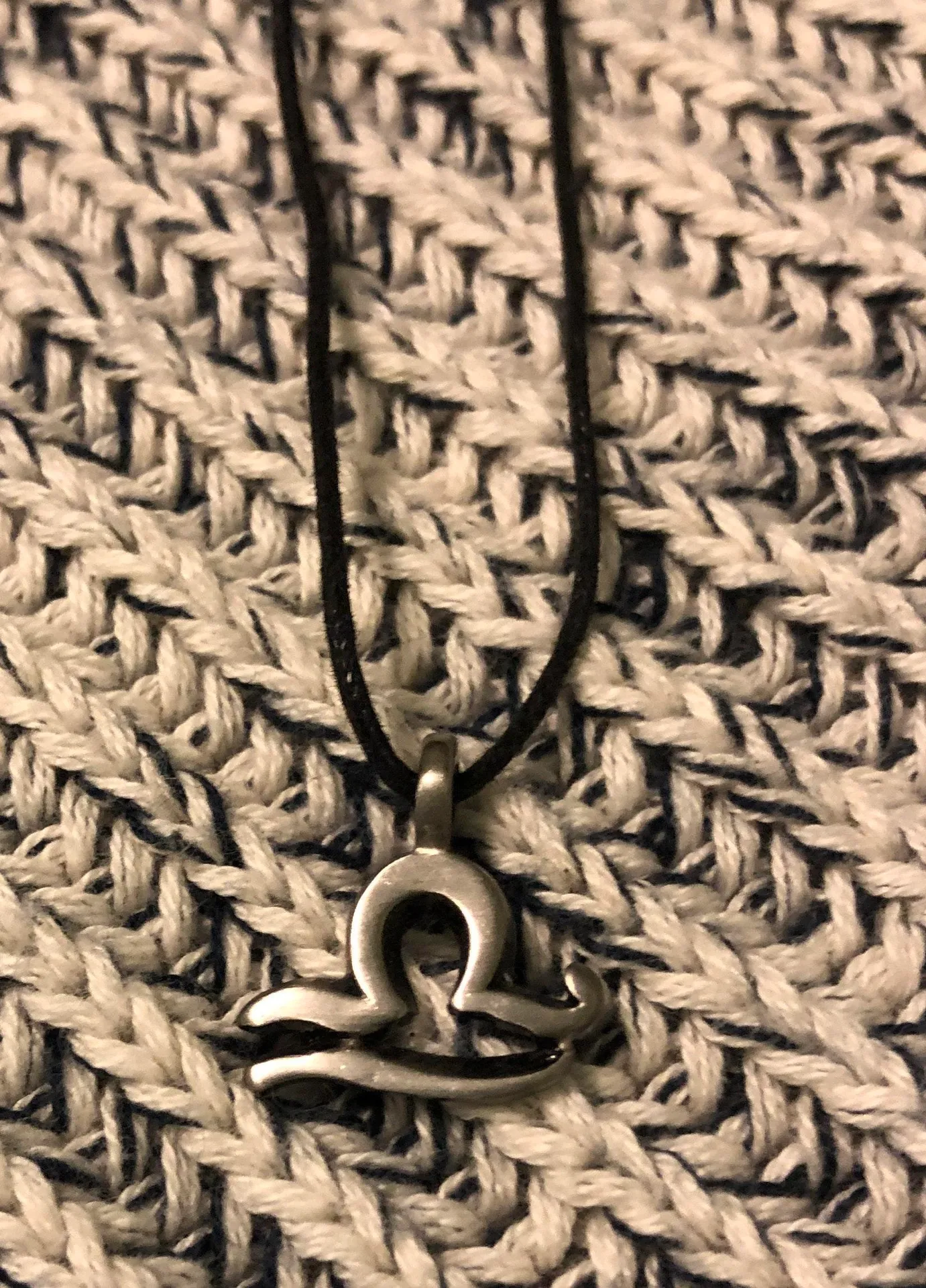 Libra Necklace Silver - Image 2