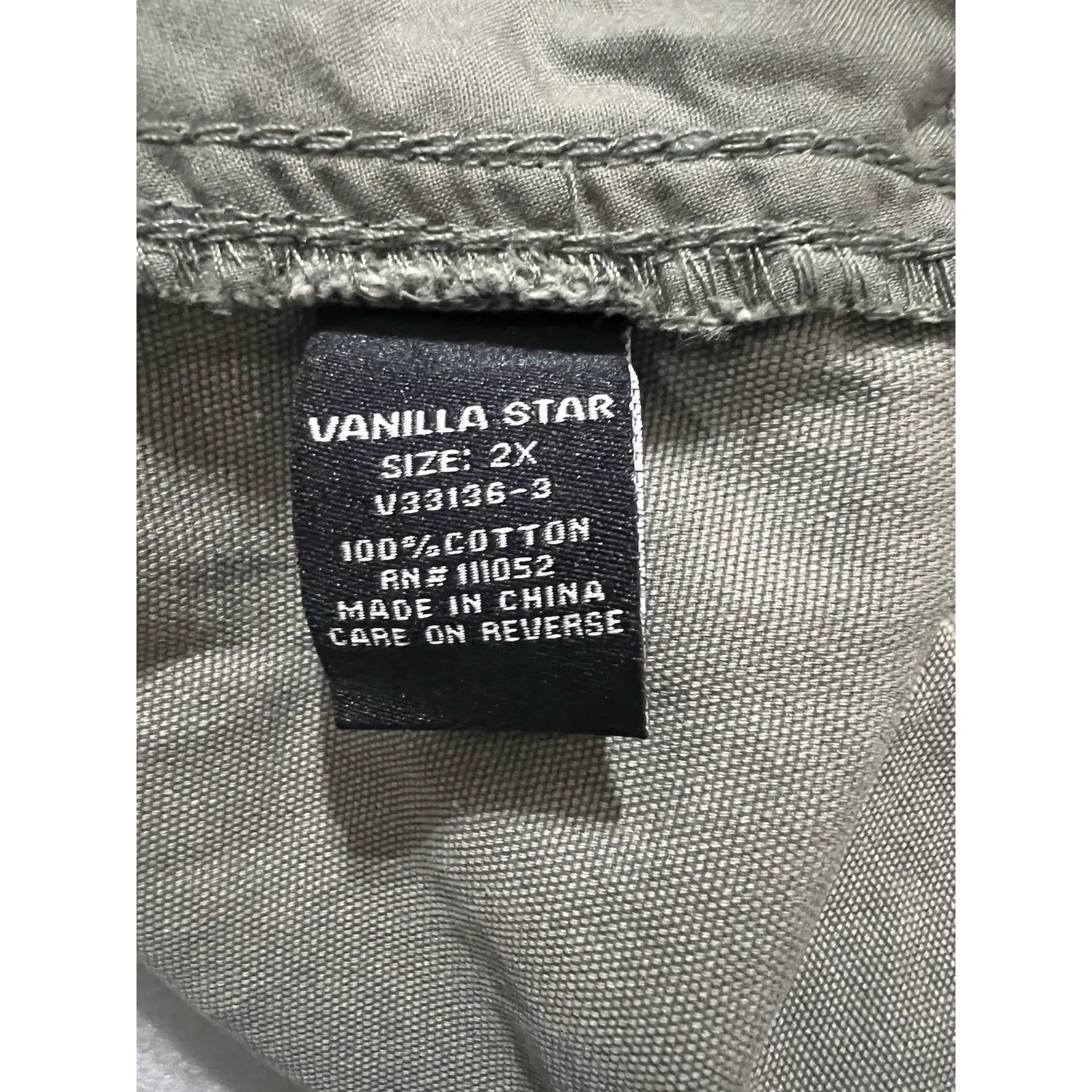Vanilla Star Cargo Shorts Womens 2XL Utility Drawstring Casual Summer Relaxed Fi - Image 5