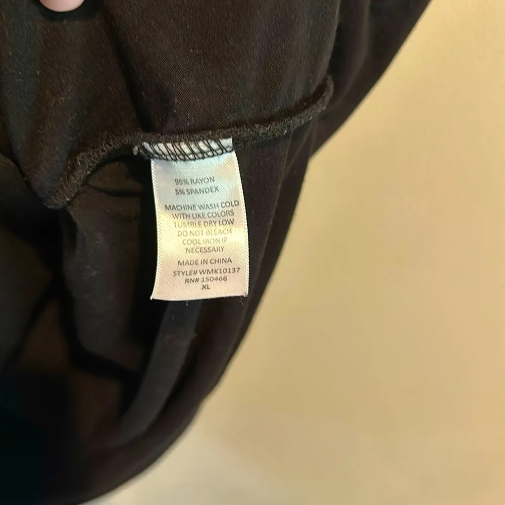 Market & Spruce XL Maternity Scoopneck Double Lined Knit Top - Image 7