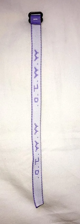 Lavender W.W.J.D Bracelet Purple - Image 3