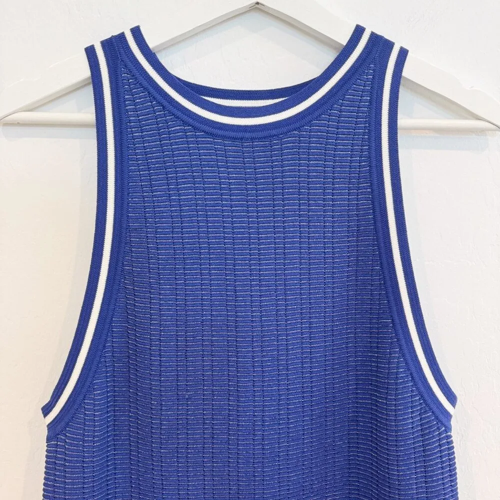 PQ Swim Women's‎ Logan Knit Dress Anthropologie in Blue Size XS / Small - Image 4