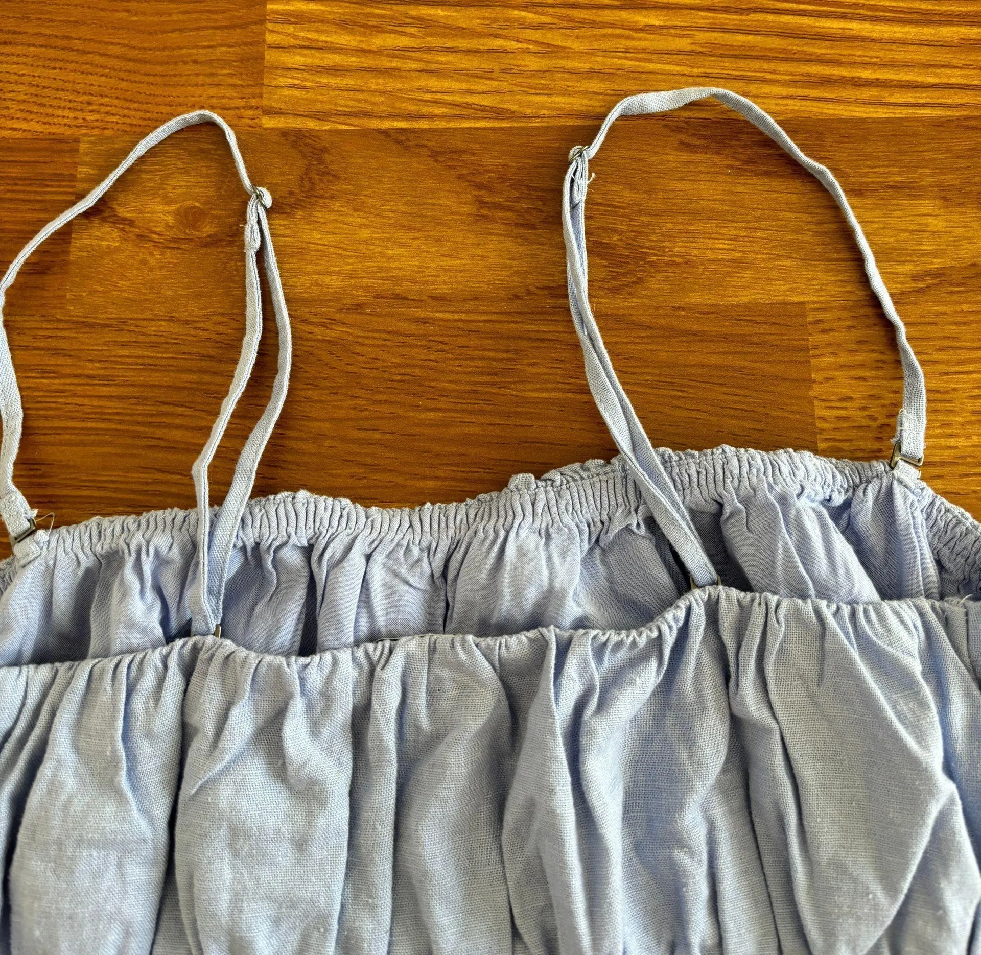 linen blend Ruched top - Image 8