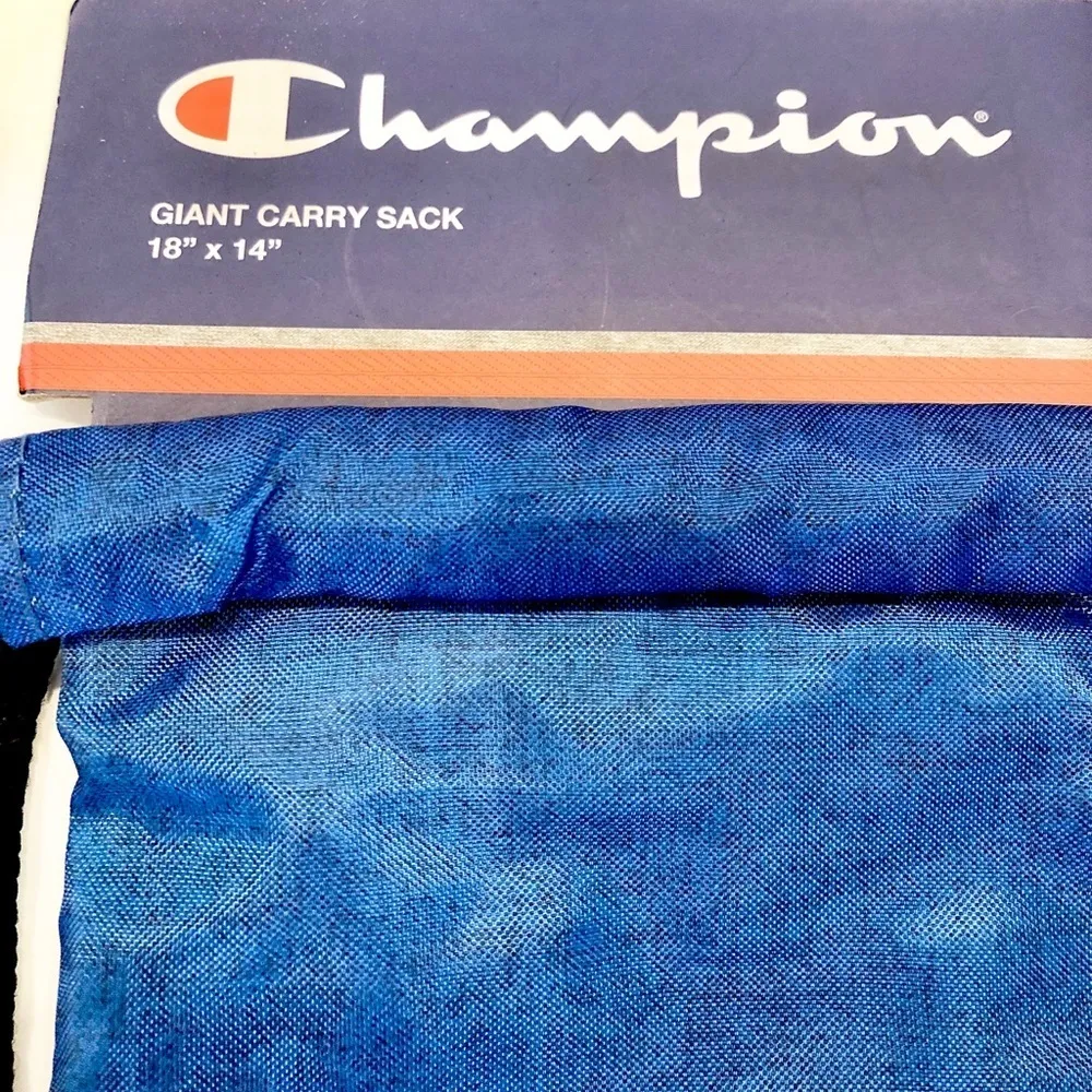 Champion NWT  large drawstring backpack carry-on luggage vacation  action travel - Image 2
