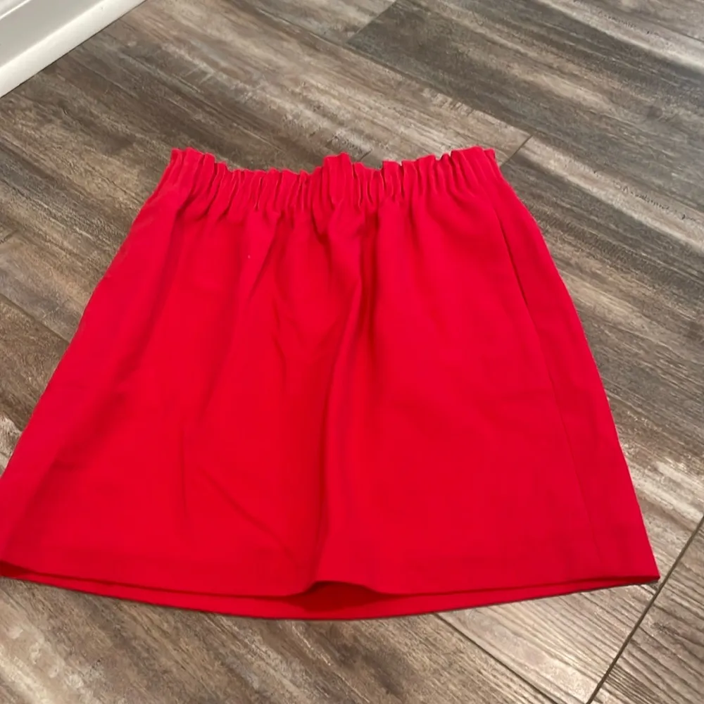 J. Crew Mercantile Cherry Red Sidewalk Skirt size 0 NEW - Image 3