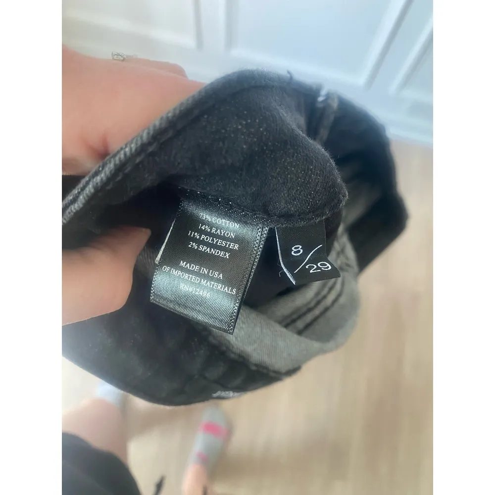 NWOT Parker Smith Straight Black‎ Jean Size 8/29 - Image 4