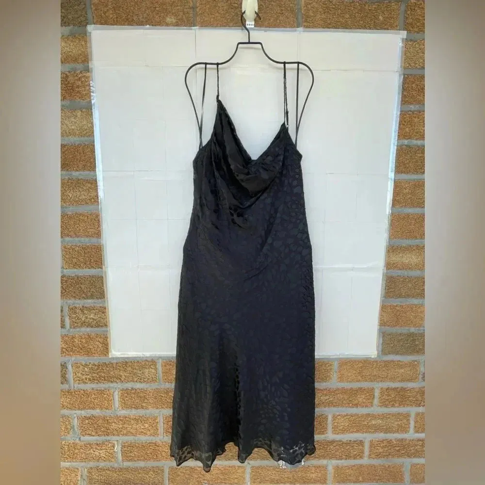 Good American Cowl Asymmetrical Dress 3/ large - Image 7