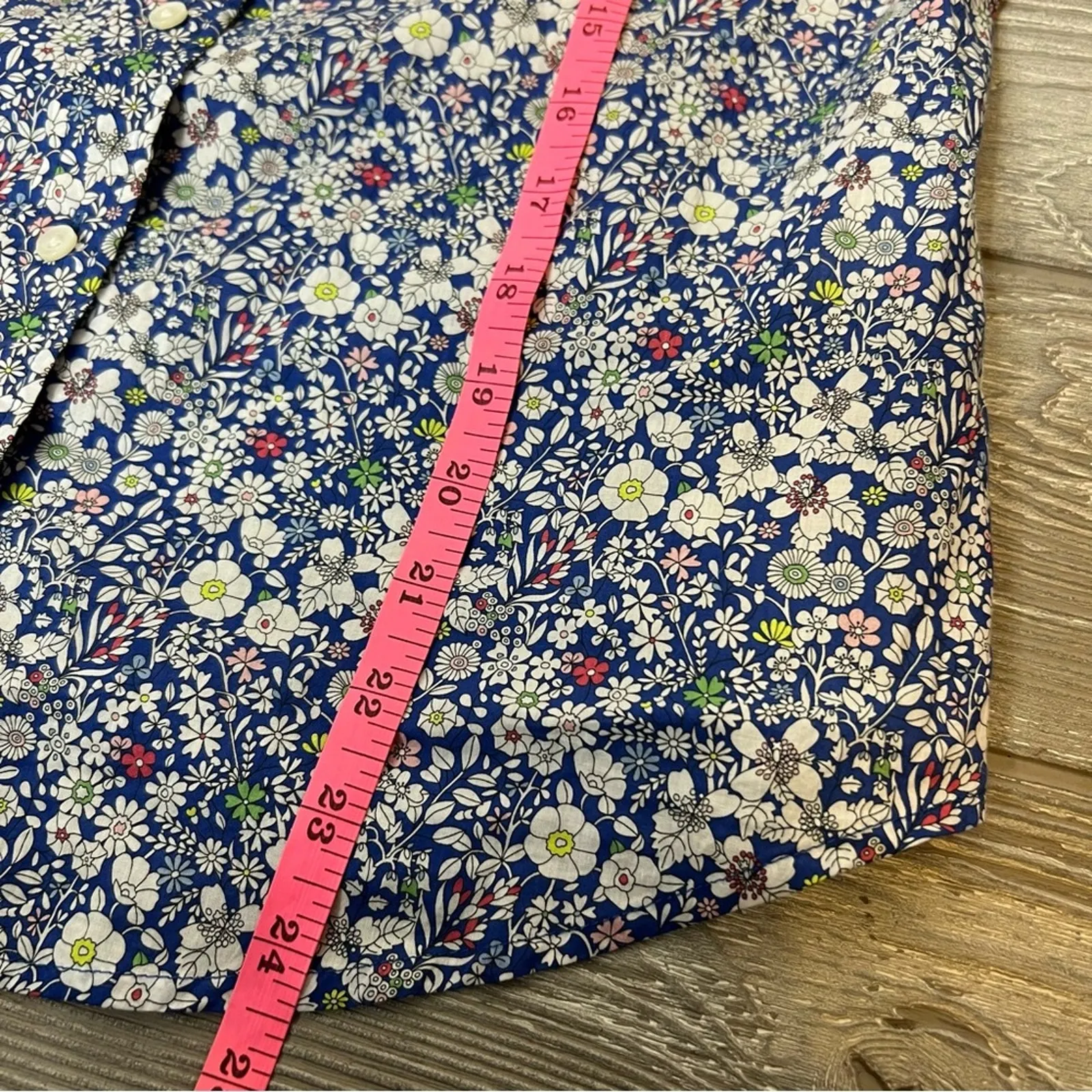 J. Crew Liberty of London Perfect Shirt Liberty June's Meadow Floral Print - Image 6