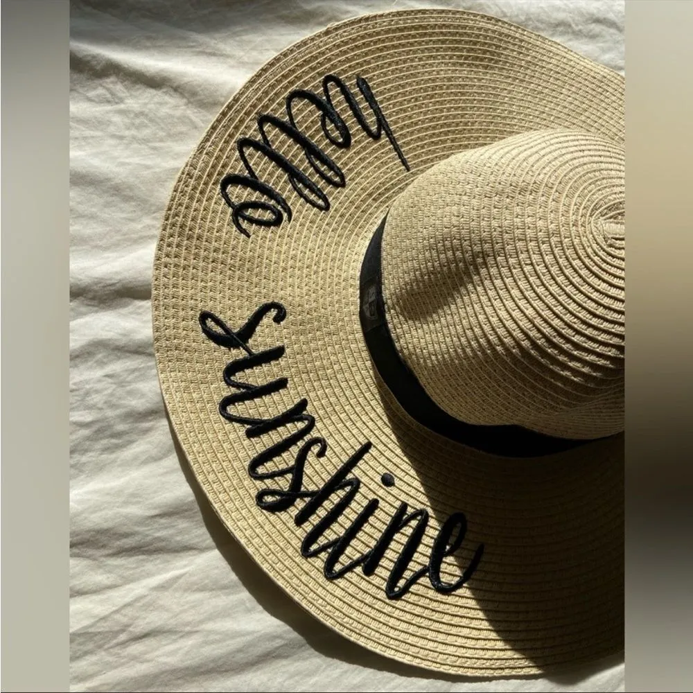 SA co hello sunshine hat Black - Image 4