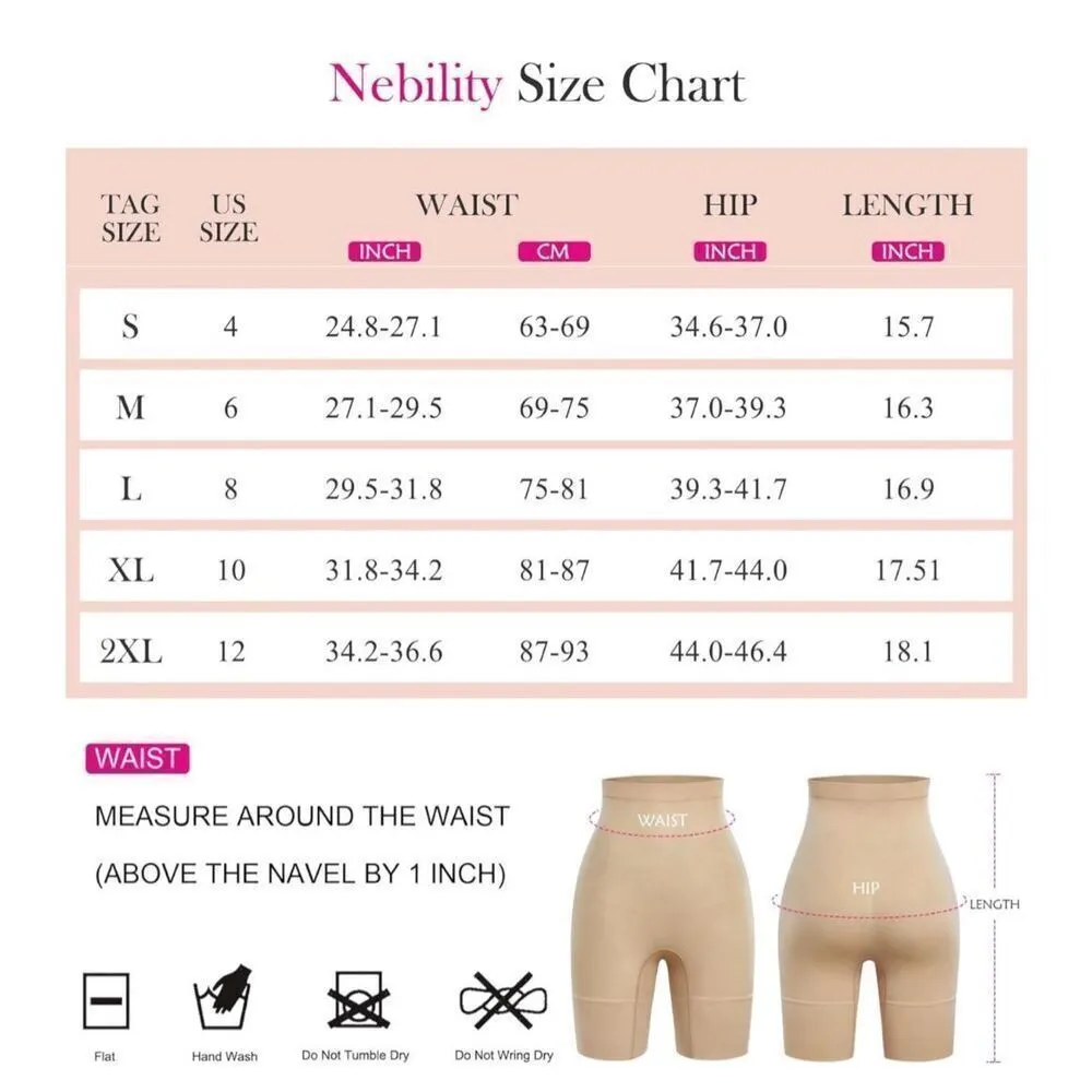 NEW Tummy Control Shapewear Butt Lifting High Waist Thigh Slimmer S - Image 6