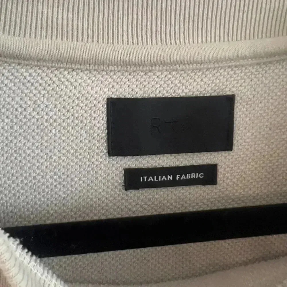 173 RTA Cropped Sweatsuit Top Size XS Gray - Image 4