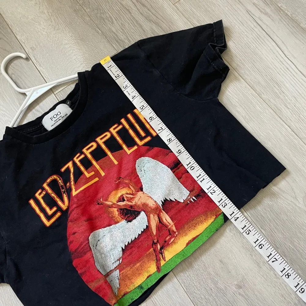 Fear of God Zeppelin Tshirt led crop womens Black (small) mastermind japan - Image 5