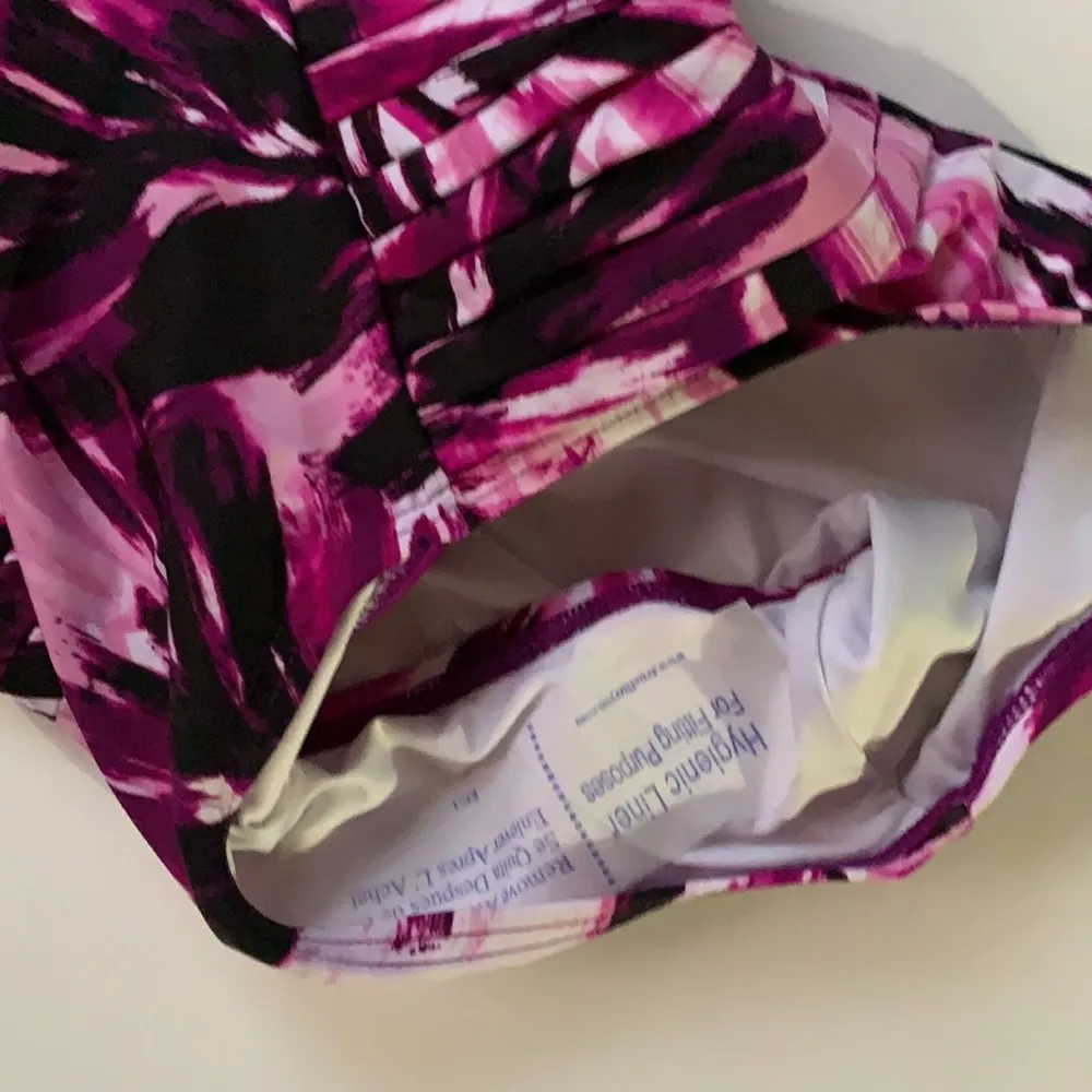 Calvin Klein Women's Side-Pleated‎ Halter One-Piece - Image 8