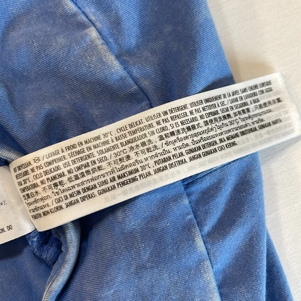 WALT DISNEY WORLD • Size Medium • Blue distressed whitewashed leggings - Image 7