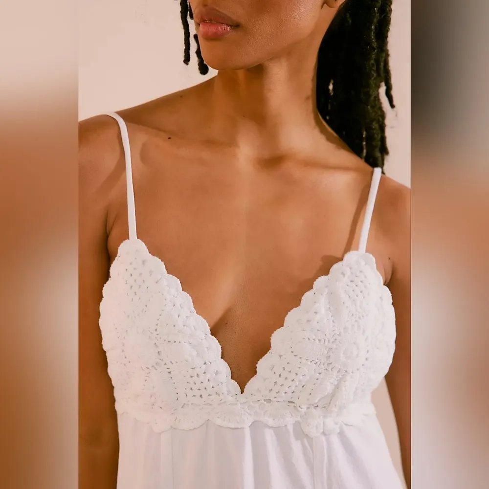 NWT Free People Lovey Maxi Color: Ivory Size S - Image 4