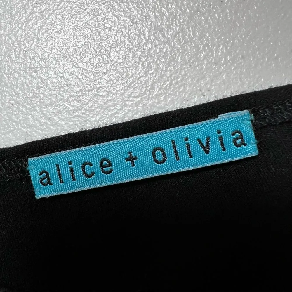 Alice + Olivia Black Wool Sweater Dress - Image 5