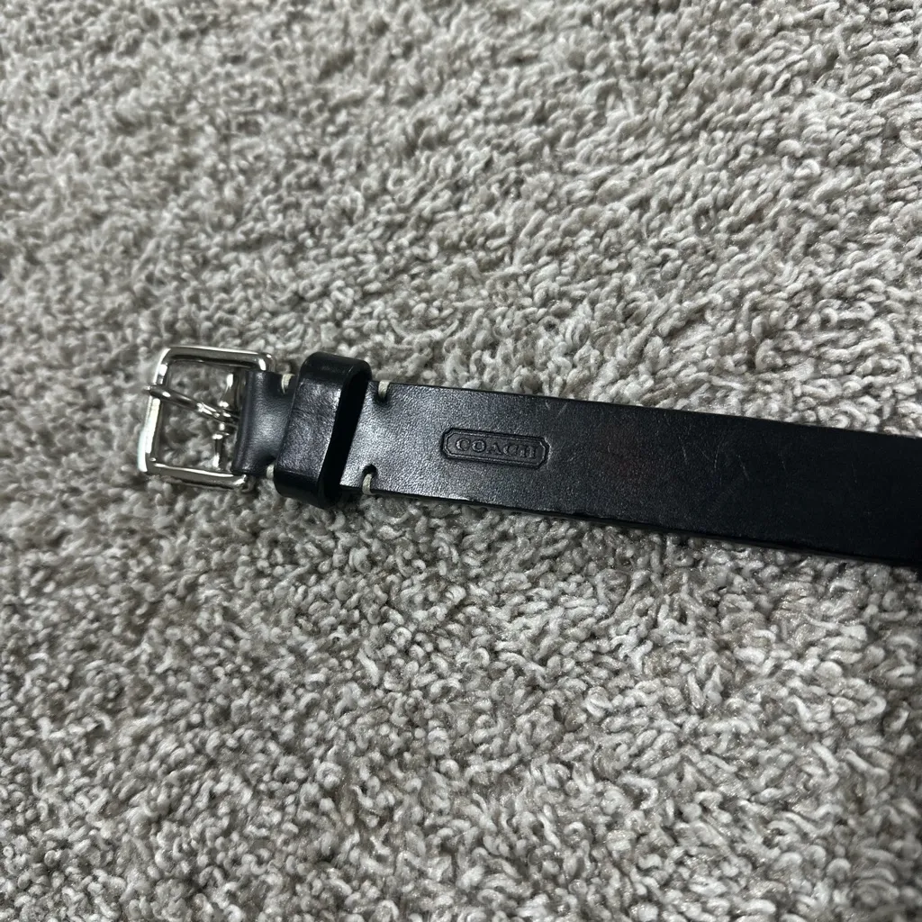 Coach Black women’s Belt - Image 5