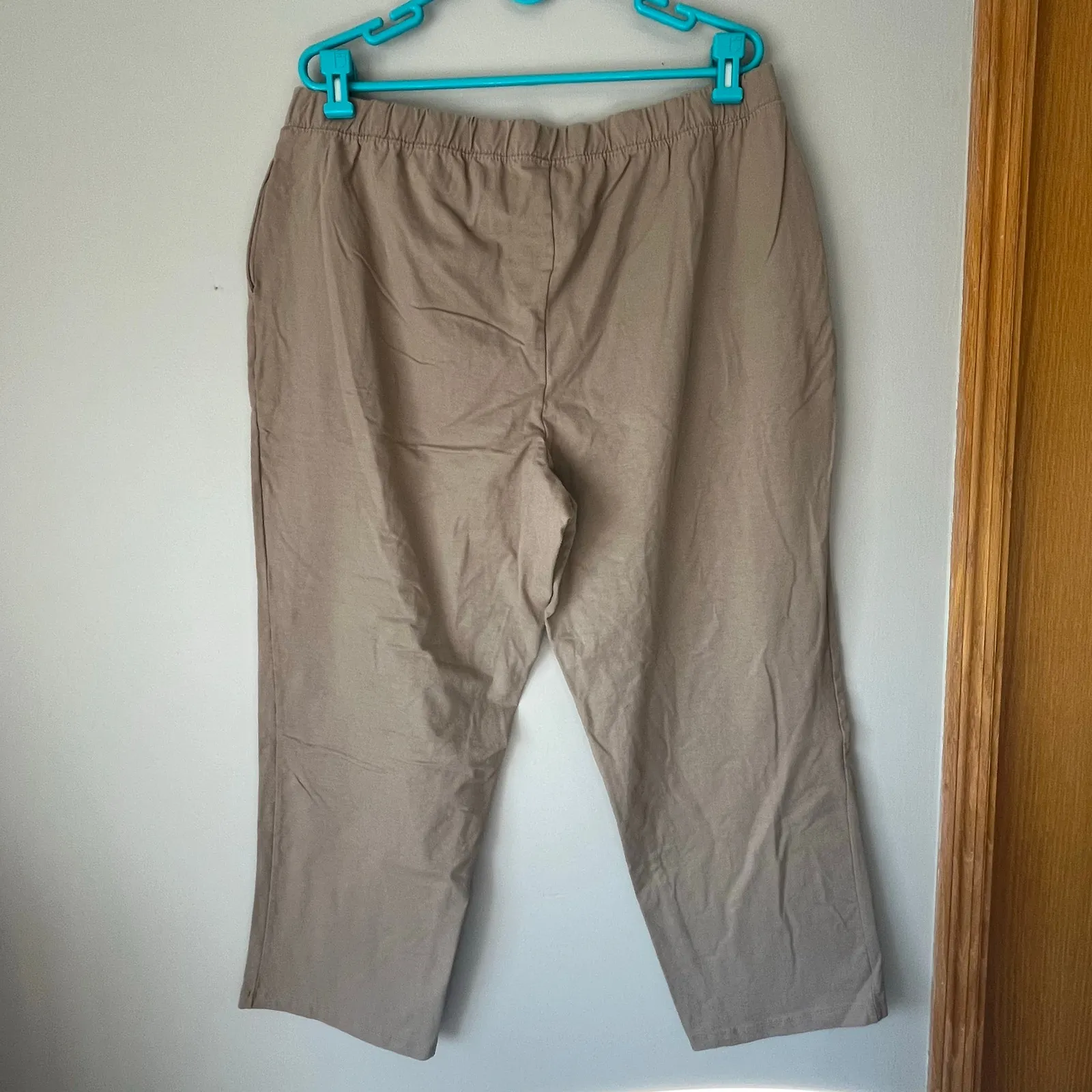 Catherines Surpema Collection Taupe Legging Size 1X (18/20 W Petite) - Image 2