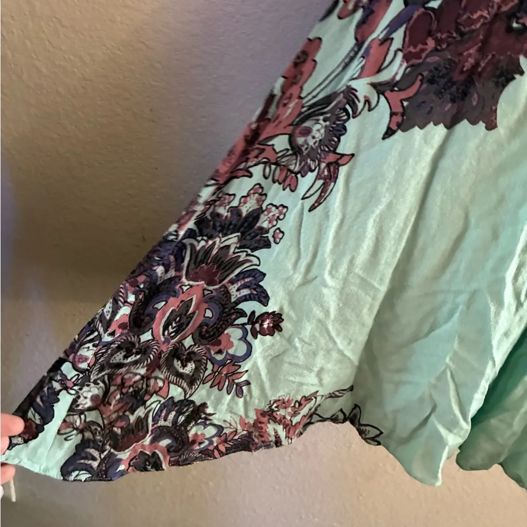 Free People Marsha Lace Printer Swing Slip Dress XS - Image 13