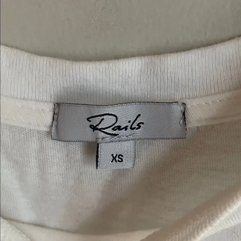 RAILS Liza White Seersucker Top - Image 7