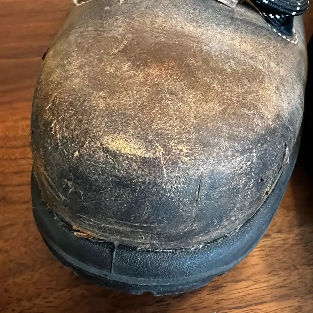 Avenger Framer women’s safety toe, waterproof work boots size 8.5 Brown - Image 5