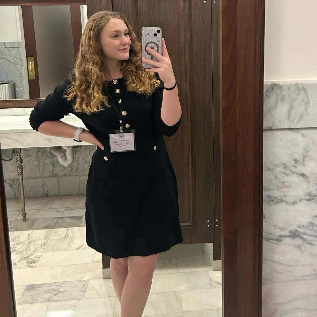 Black Long Sleeve Button - Image 6