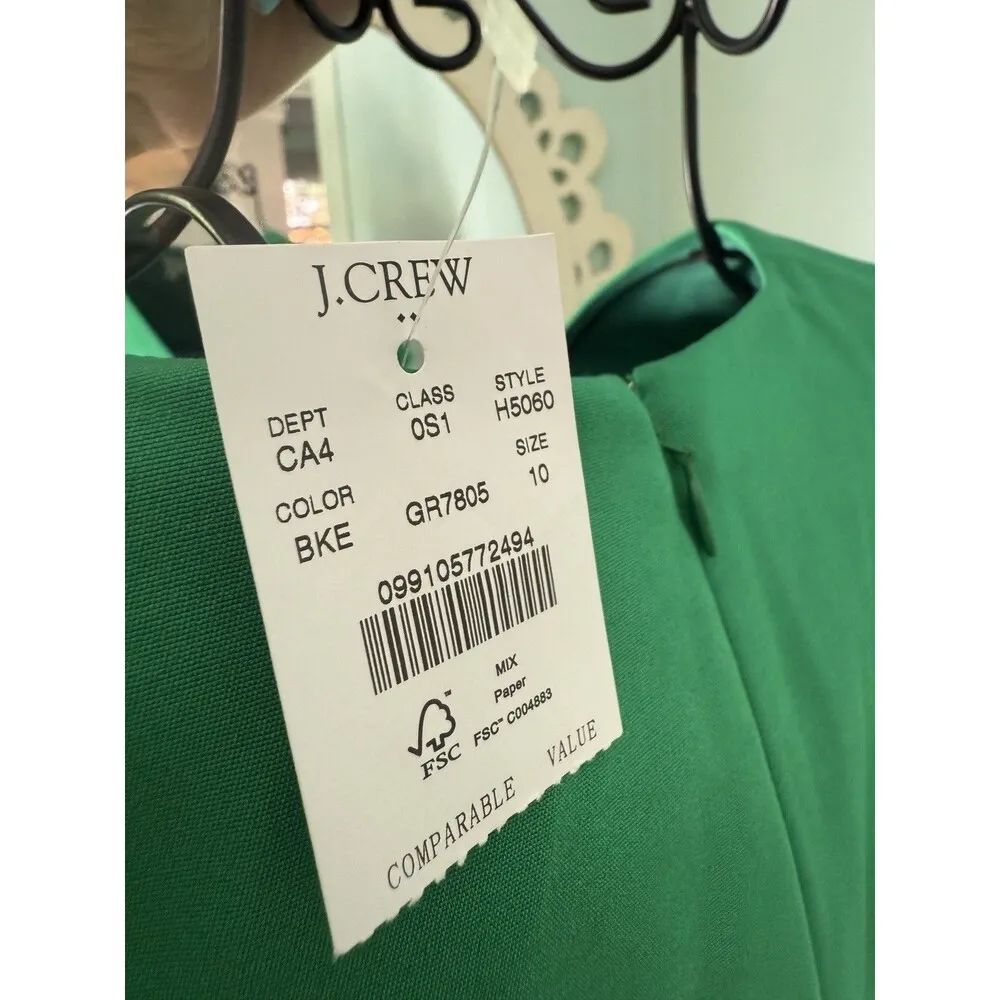 J. CREW FACTORY 10 CAP SLEEVE V - Image 5