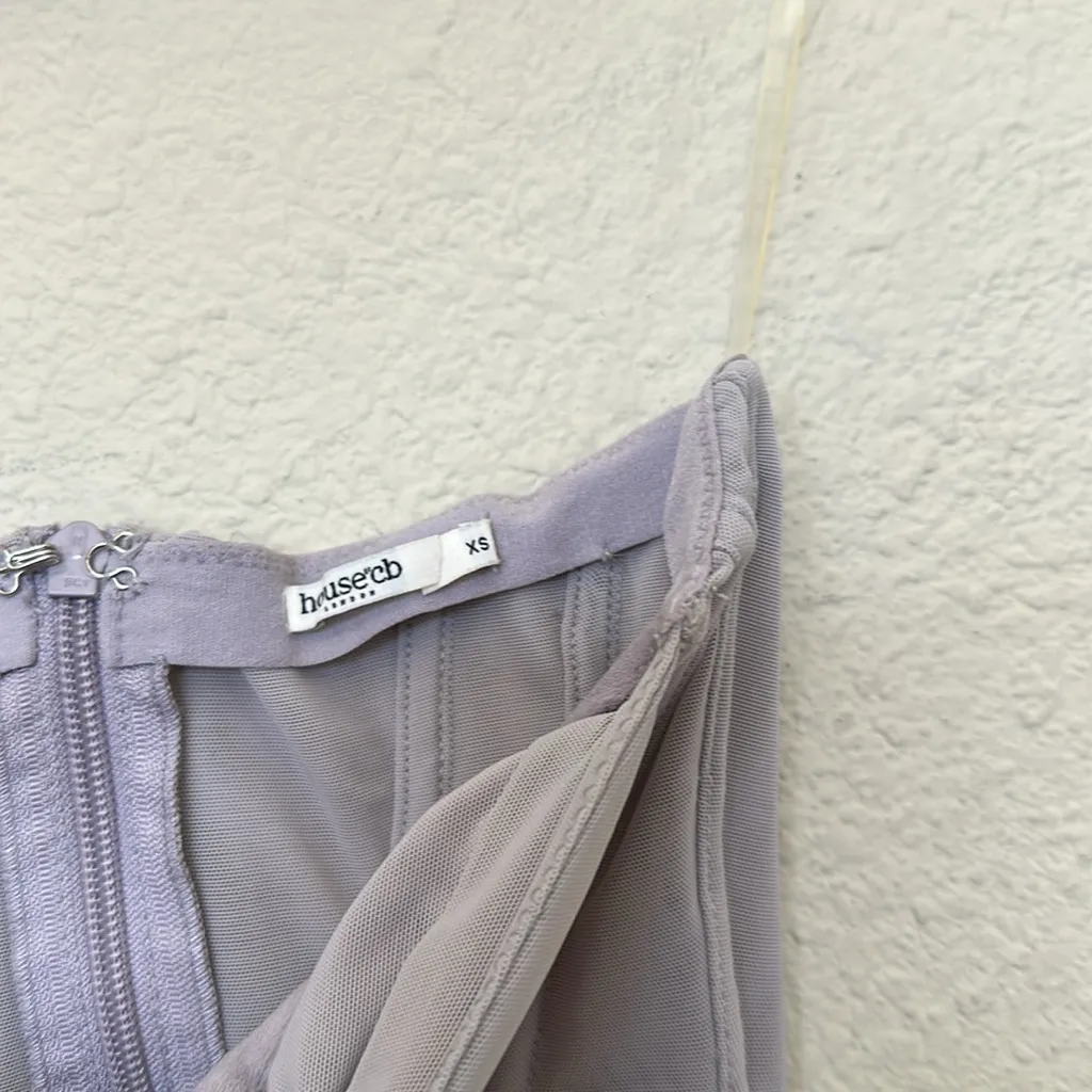 House of Cb Demo Demi Grey Underwired Corset NWOT size‎ XS - Image 9