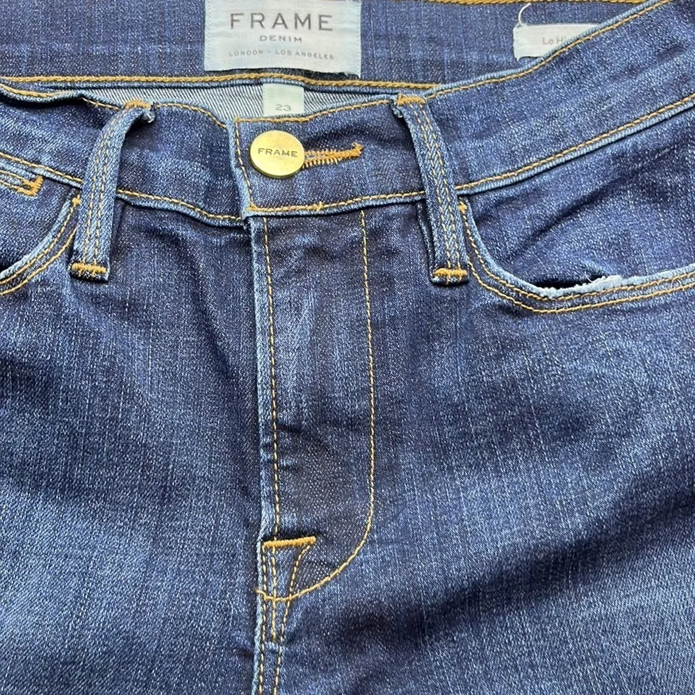 Frame Denim Le High Straight Crop Size 23 - Image 15