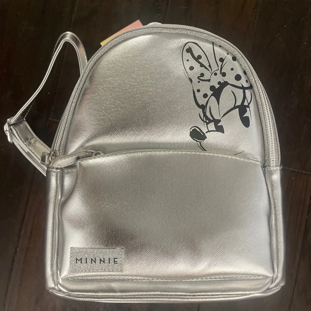 NWT Silver Mini Backpack Disney Dani by Danielle Nicole  Minnie Mouse - Image 2