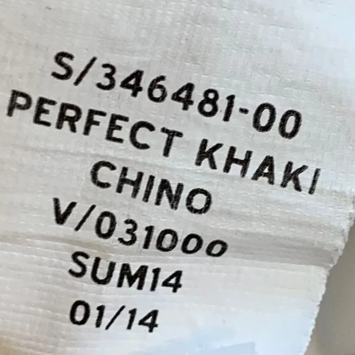 GAP Perfect Khaki Women's Size 8L Wide Leg Pants Beige Cotton Blend Y2K School - Image 7