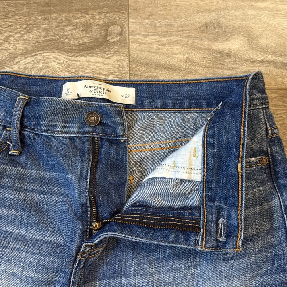 Abercrombie & Fitch A&F Denim Jean Shorts - Image 2