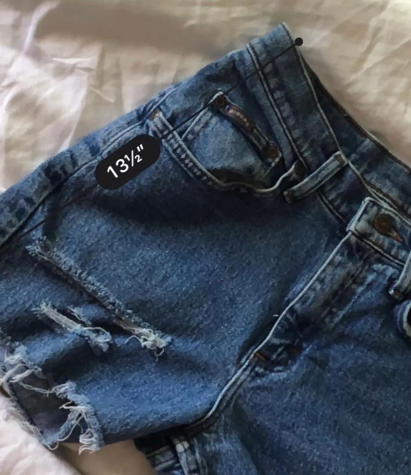 Vintage Rider Jean Shorts Size 6 - Image 4