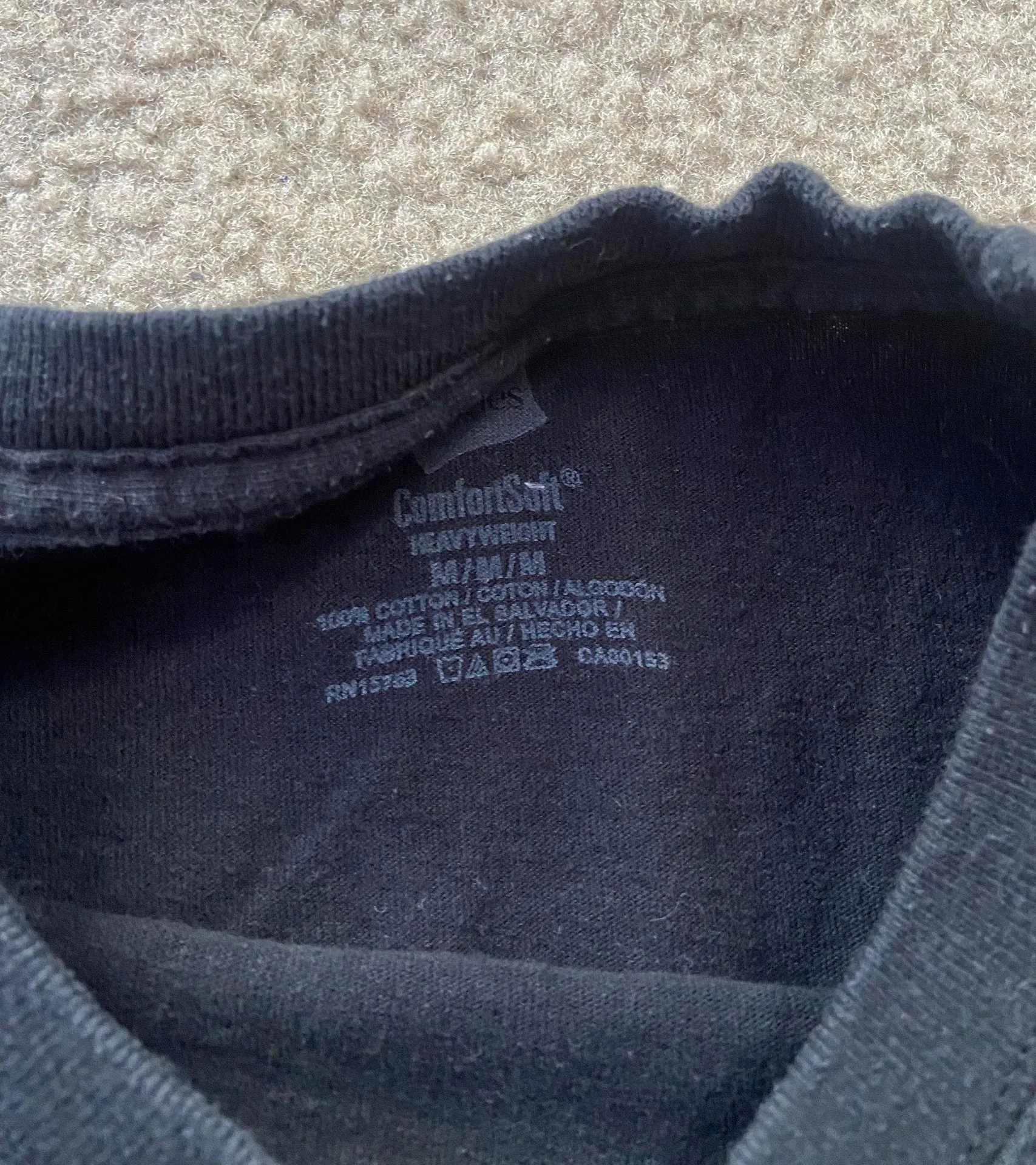 Shirt Black Size M - Image 3