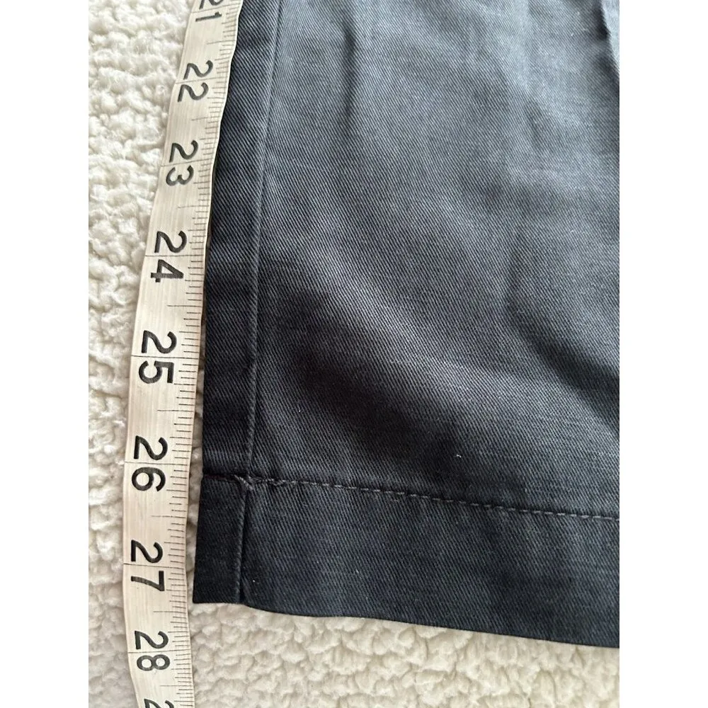 MADEWELL The Harlow Wide-Leg Lightweight Twill Pants Black Women’s Size 2P - Image 16