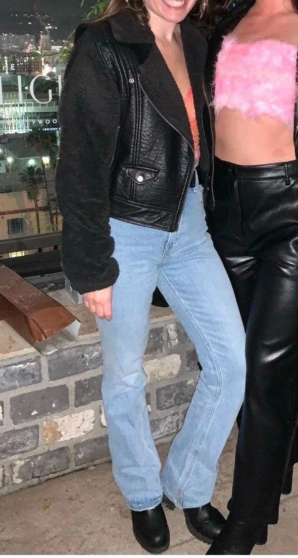 Abercrombie High Waisted Flare Jeans - Image 2