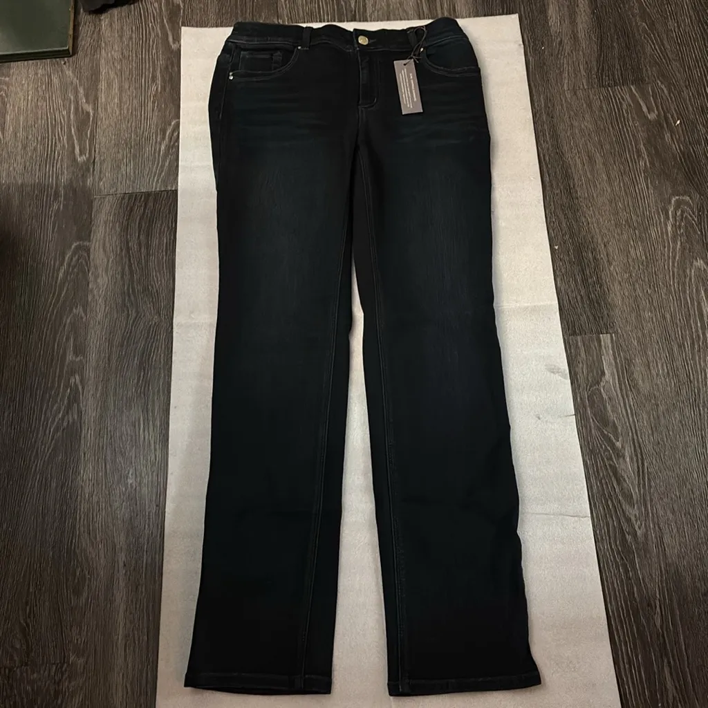 Chico's So Slimming Blue Denim Jean 0.5R NEW Classic Preppy Costal Cowgirl Boho - Image 4