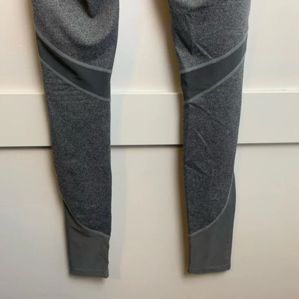 Gymshark Gray Sleek Sculpture Mesh Insert Leggings - Image 9