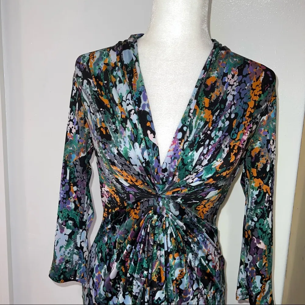 Catherine Malandrino Women Green Casual Dress S - Image 4